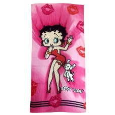 Beach Towel - Betty Boop 'Kisses' 