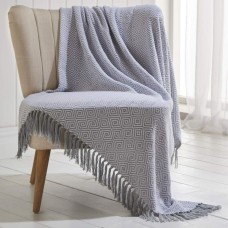 Ascot Throw Grey - 130cm x 170cm