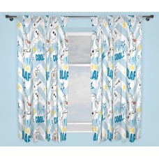 Frozen 'Olaf' Curtains - 66" x 54"