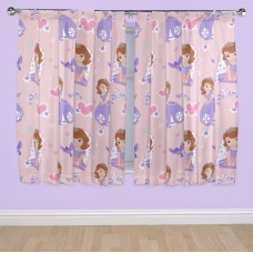 Princess Sofia The First 'Academy' Curtains - 66" x 54"