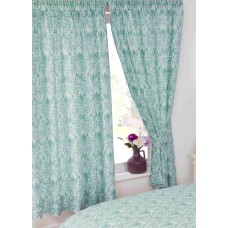 Annette Duck Egg - 66x72" Curtains