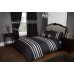 Glitz Black With Silver Trim - Bed Runner