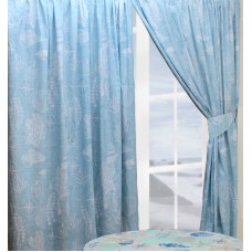 Coastal Blue - 66x54" Curtains