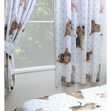 Rachael Hale 'Cute Kittens' - 66x54" Curtains