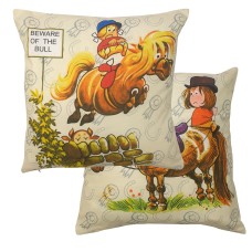 Thelwell 'Antics' Des 3 - Cushion Cover