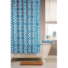 Shower Curtain Set - Pattern Ikat